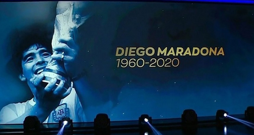 Emotivo homenaje a Maradona en la entrega de los Martín Fierro