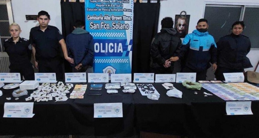 Usaban como fachada una iglesia para vender drogas y fueron detenidos