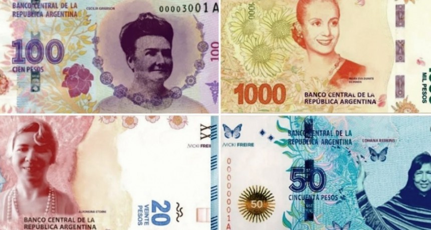 Próceres y heroínas por animales, los nuevos protagonistas de los billetes