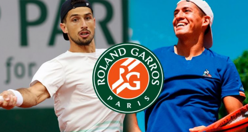 Báez y Cachín lograron su primer triunfo en Roland Garros
