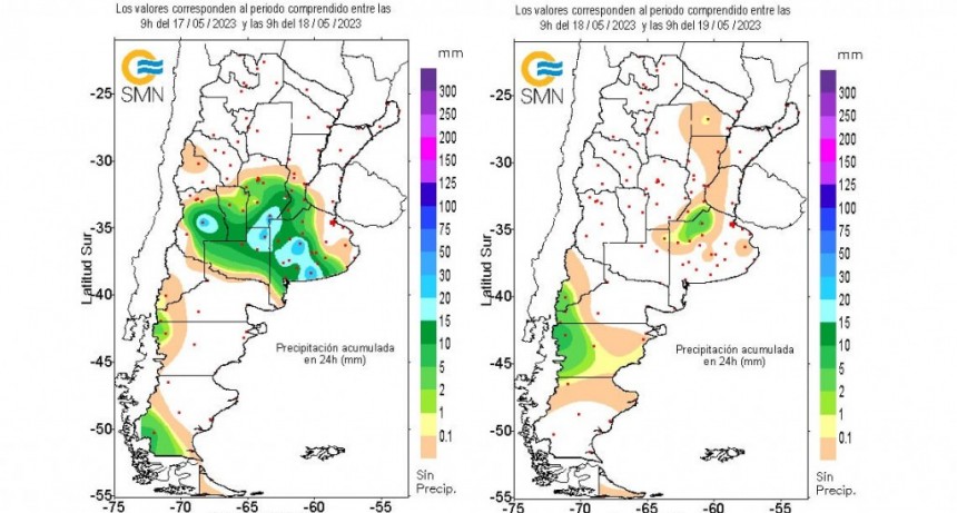 Volvieron las lluvias al centro del país y renovaron expectativas: ¿vienen más?
