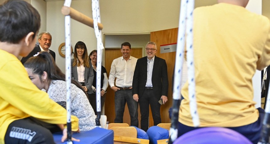 El Municipio y el Rotary Club de Tigre presentaron una sala sensorial en el Centro de Rehabilitación Frida Kahlo