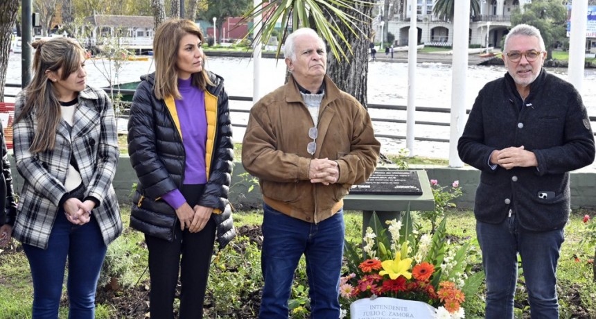 En un emotivo acto, Julio Zamora homenaje&oacute; la memoria de Carolina Al&oacute; a 27 a&ntilde;os de su femicidio