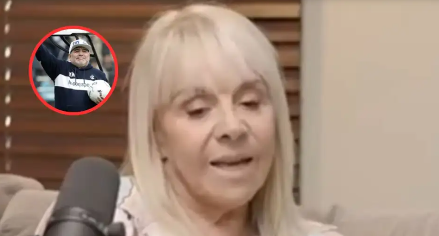 Claudia Villafañe reveló qué habla con Diego Maradona cuando está sola: 