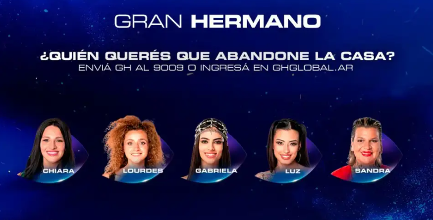 Quién será la próxima eliminada de Gran Hermano en la gala del lunes 5 de mayo, según las encuestas