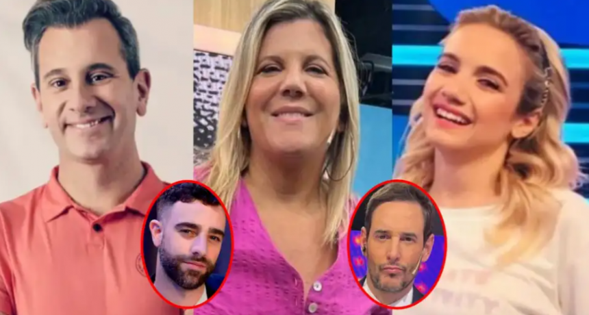 Matías Bertolotti, Dominique Metzger y Naza Di Serio bancaron a Diego Poggi tras su enojo con Rodrigo Lussich: 