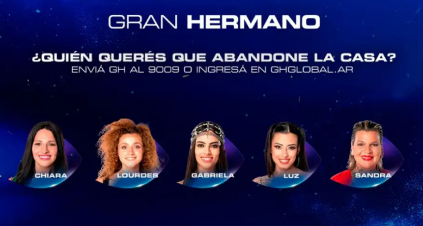 Quién será la próxima eliminada de Gran Hermano en la gala del lunes 5 de mayo, según las encuestas