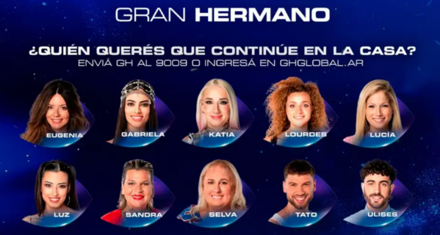 Quién será el próximo eliminado de Gran Hermano en la gala de este domingo, según las encuestas