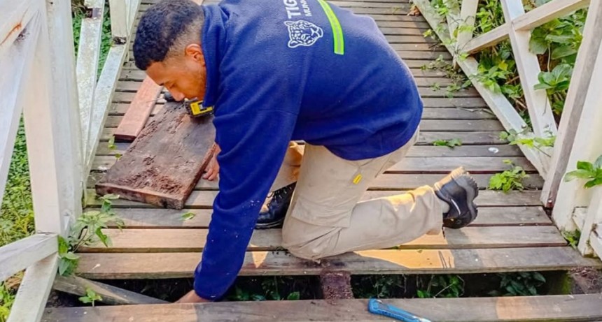 El Municipio de Tigre realizó labores mantenimiento integral en distintos puntos del Delta