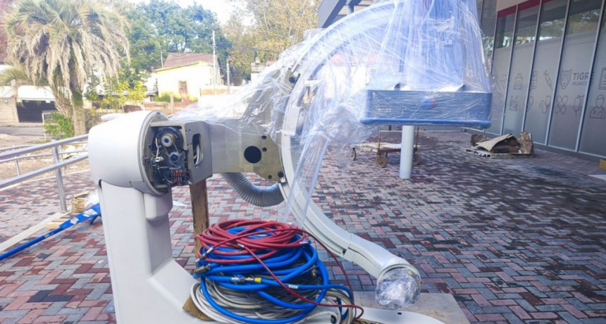 Continúa la puesta a punto del Centro Cardiovascular del Municipio de Tigre