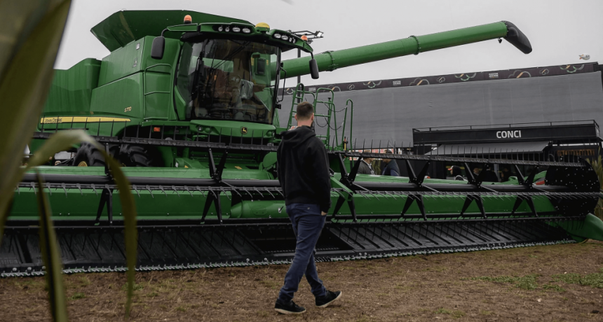 Un empuje en la previa de Agroactiva: la maquinaria agrícola tuvo un muy buen primer trimestre