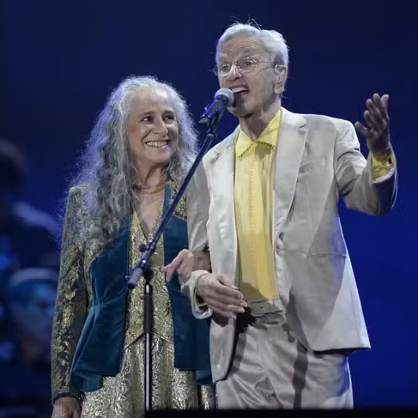 Caetano Veloso e Bethânia publican un nuevo disco en vivo