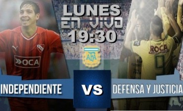 Independiente contra Defensa y Justicia en VIVO este jueves por NEXO 104.9 Fm y La Folk Argentina