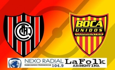 Chacarita vs Juniors Boca Unidos en VIVO desde las 21 hs por NEXO 104.9  Fm y La Folk Argentina