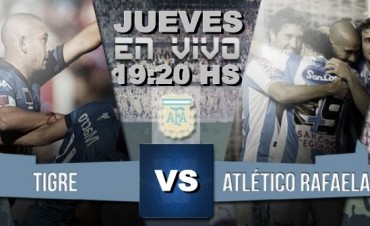 Ante Rafaela, Tigre necesita puntos para evitar el peligro 19.20 en VIVO por Nexo 104.9 Fm y La Folk Argentina