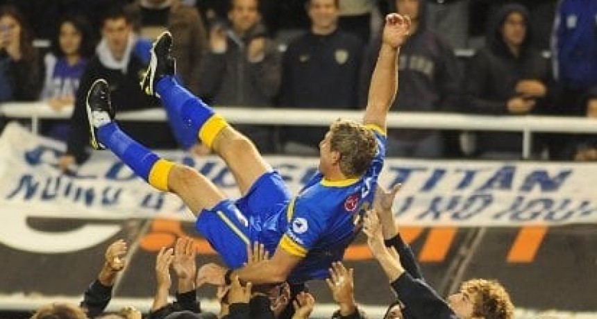 La última función de Martín Palermo en La Bombonera