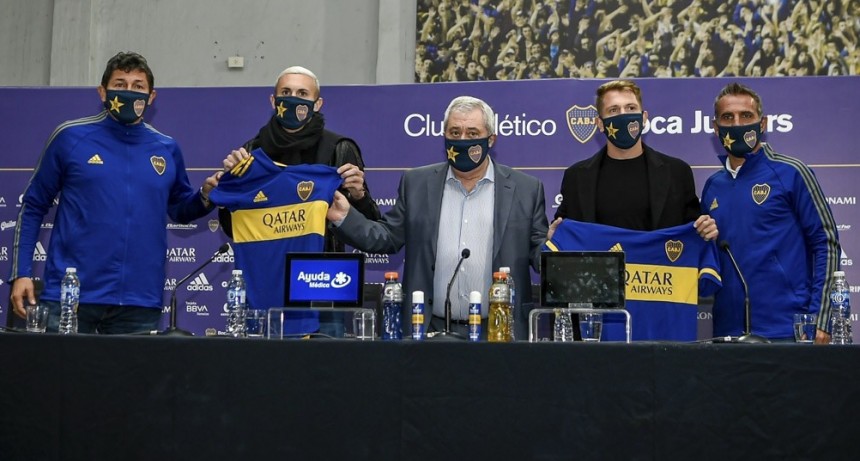 Boca sumó dos caras nuevas: presentó a Briasco y a Rolón