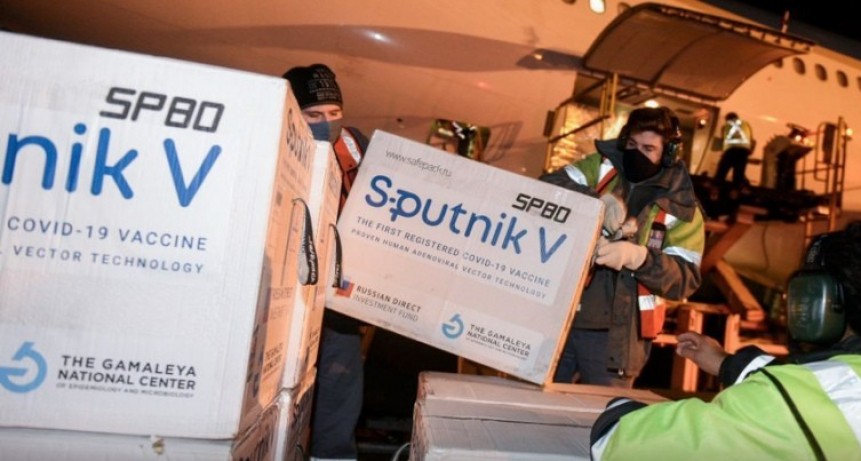 Con la llegada de más dosis de Sputnik V, Argentina superó los 25,7 millones de vacunas recibidas