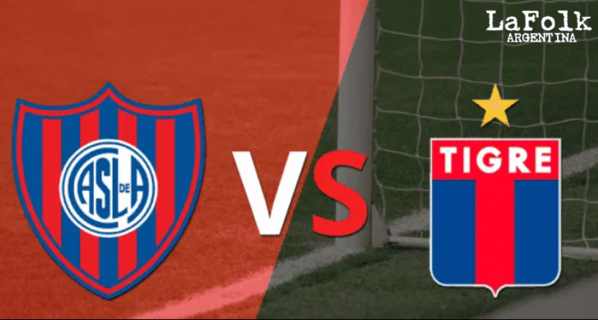 San Lorenzo ahora quiere hacerse fuerte en casa contra Tigre | EN VIVO por La Folk Argentina