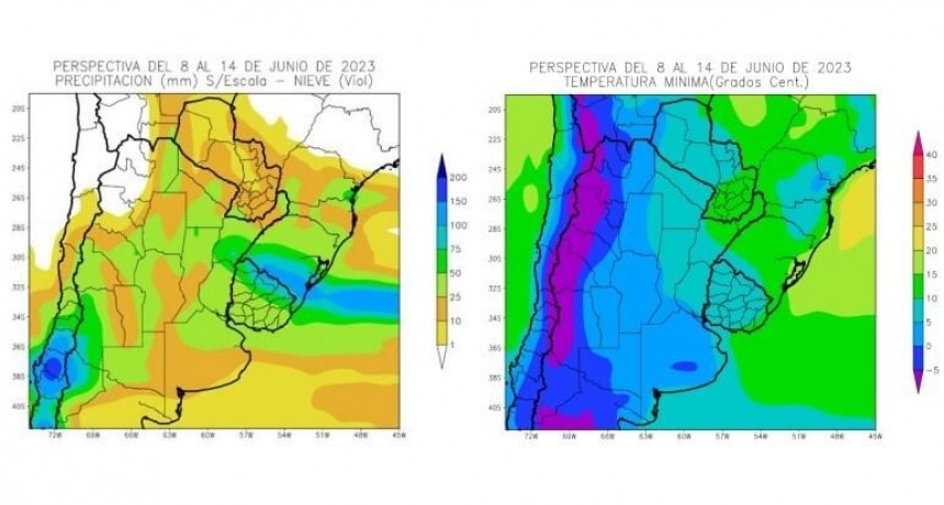 Tras el calor, un abrupto cambio: llegan las heladas y vuelven las lluvias