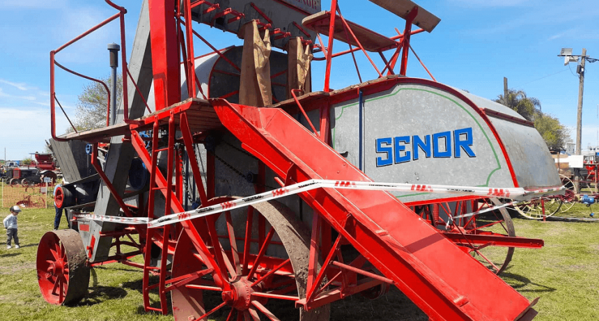 Un siglo a la vanguardia tecnol&oacute;gica: la historia de la primera cosechadora de Sudam&eacute;rica, que se fabric&oacute; en Argentina