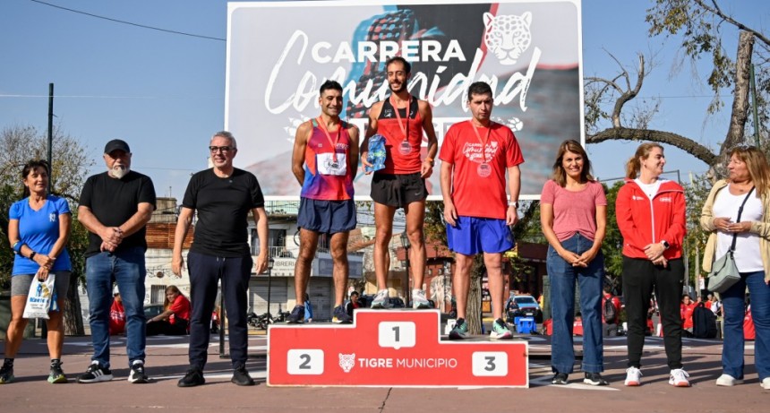 En un clima de alegría y diversión, General Pacheco vivió una nueva edición de la Carrera Comunidad Tigre