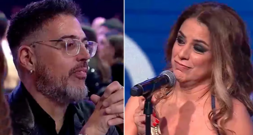 Marina Calabró pasó un momento incómodo por su dedicatoria de amor no correspondida a Rolando Barbano