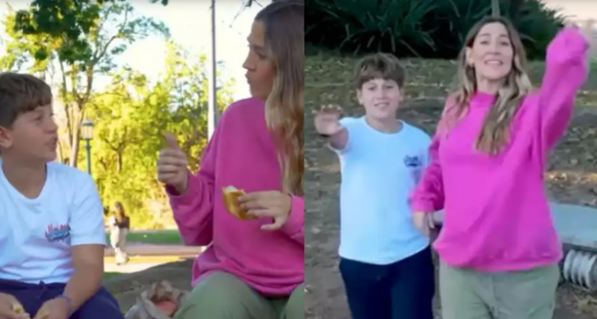 La emoción de Jimena Barón por el debut de su hijo Momo como actor: 