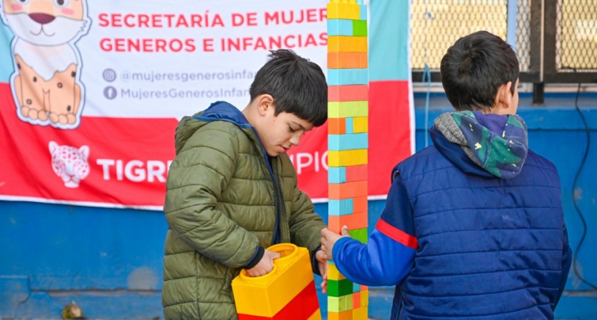Con eje en el fortalecimiento de la niñez y adolescencia, el Municipio de Tigre realizó el programa “Todas las Infancias Tenemos Derechos”