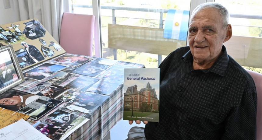 Rodolfo Álvarez, el vecino que plasmó en papel la historia de su barrio: General Pacheco