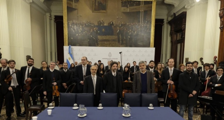 Se presentó un proyecto de ley para jerarquizar a la Orquesta Sinfónica Nacional