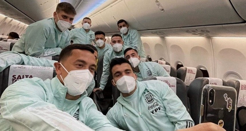 Los campeones de América ya están en el país