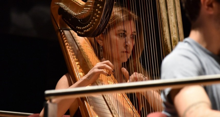 La Sinfónica Nacional toca en el CCK y Jancsa participa en Congreso Mundial de Arpistas