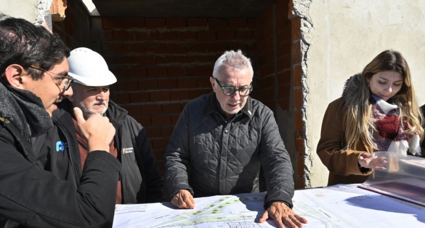 En General Pacheco, avanza la construcción del nuevo natatorio del Municipio de Tigre
