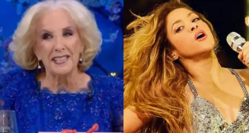 Mirtha Legrand, lapidaria con Shakira por su presentación en la final de la Copa América 2024: 
