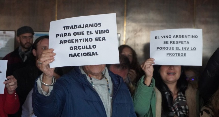 Protestas en el INV: trabajadores alertan por la trazabilidad y los controles en la vitivinicultura