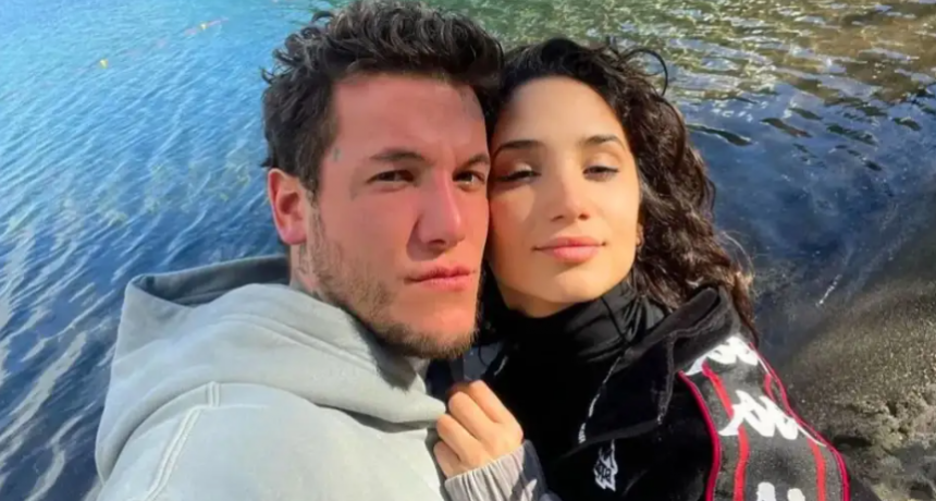 El romántico posteo de Alex Caniggia para Melody Luz tras su interna familiar: 