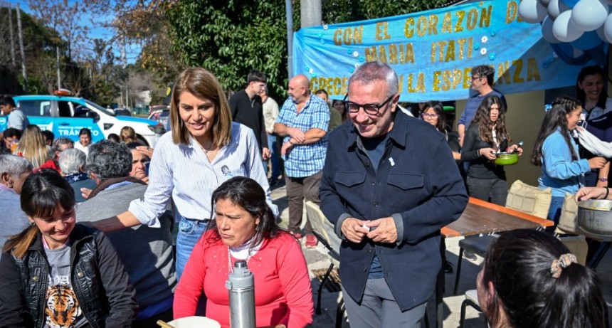 El Municipio de Tigre acompañó el 31° aniversario de la capilla Nuestra Sra. de Itatí de Benavídez