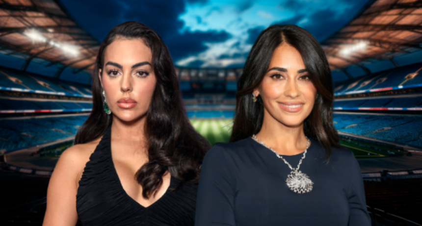 Gesto de Antonela Roccuzzo hacia Georgina Rodr&iacute;guez en el Mundial 2026