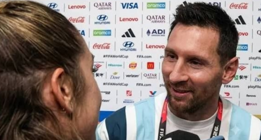 Diego Leuco opin&oacute; sobre el gesto de Messi con Sofi Mart&iacute;nez en el Mundial 2026