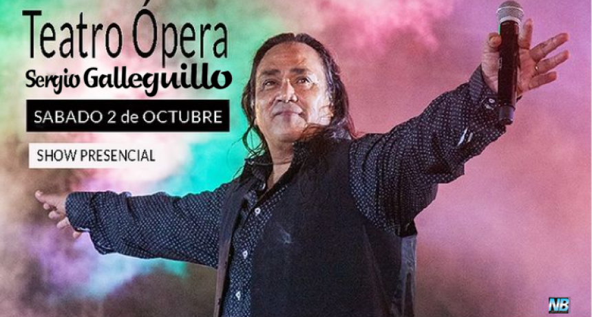Sergio Galleguillo llega con la chaya a la calle Corrientes el próximo 2 de octubre