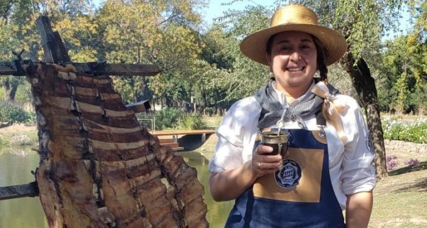 Alejandra, la campeona nacional del asado que sueña con cocinarle uno a Messi