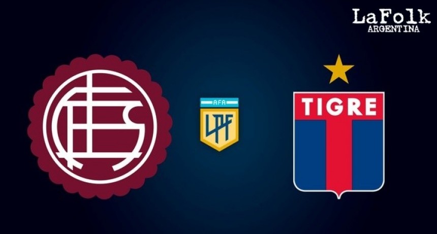 Lanús vs. Tigre, por la Liga Profesional | E N VIVO 20 Hs por La Folk Argentina 