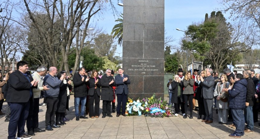 Julio Zamora en el 174&deg; aniversario del fallecimiento del General Jos&eacute; de San Mart&iacute;n: "Estar a favor de la libertad es cuidar a los m&aacute;s humildes"