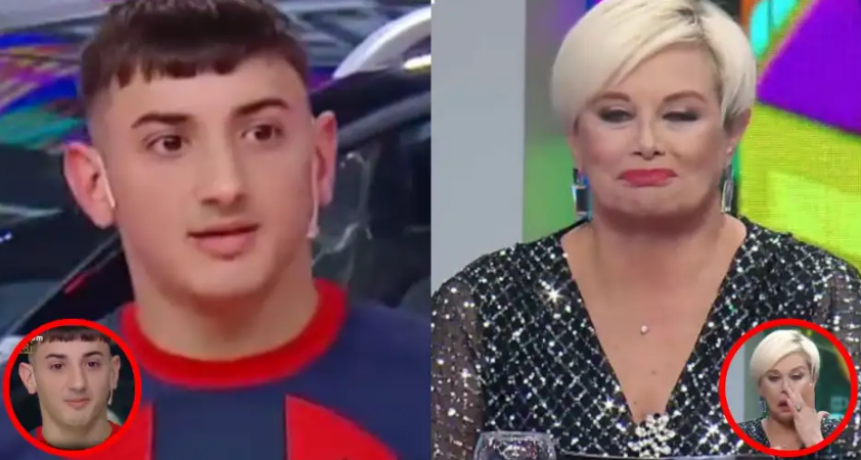 El emotivo gesto de Carmen Barbieri con un participante de Los 8 Escalones que conmovió a todo el estudio: 