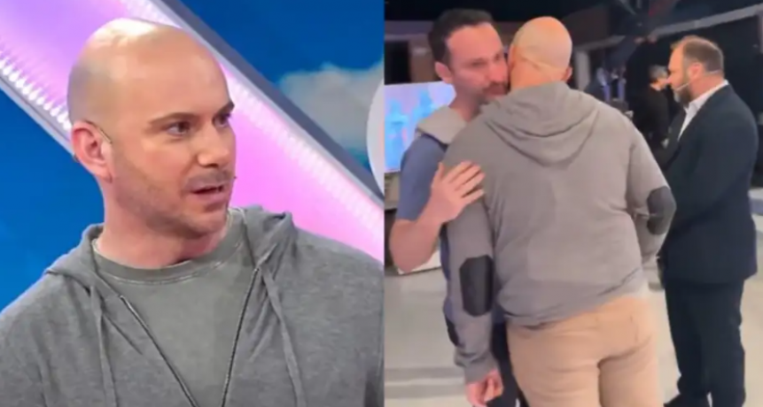 Guido Záffora mostró el detrás de escena de Adrián Alfredo Molina en Intrusos: 