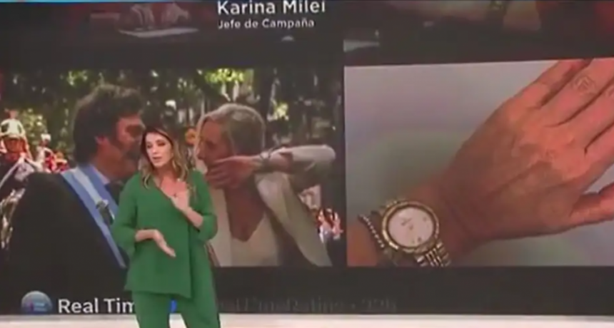 Pamela David le pidió disculpas al aire a Karina Milei por la confusión del reloj: 