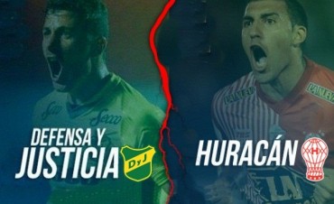 Huracán quiere seguir prendido ante Defensa y Justicia 19 Hs en VIVO por NEXO 104.9 Fm y La Folk Argentina