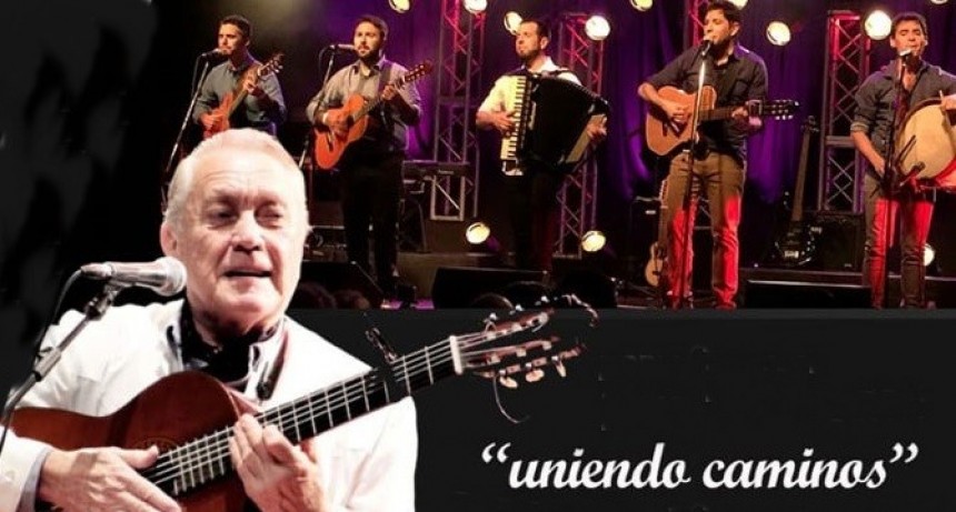 Pancho Figueroa presenta junto a Los Pampas Uniendo Caminos