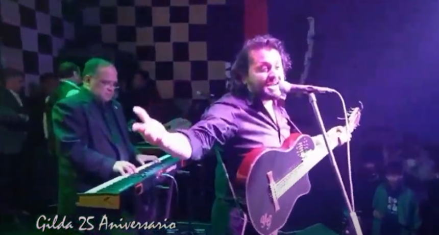 La voz del folclore Yuyo Gonzalo le rindió un Homenaje a Gilda en su 25 aniversario